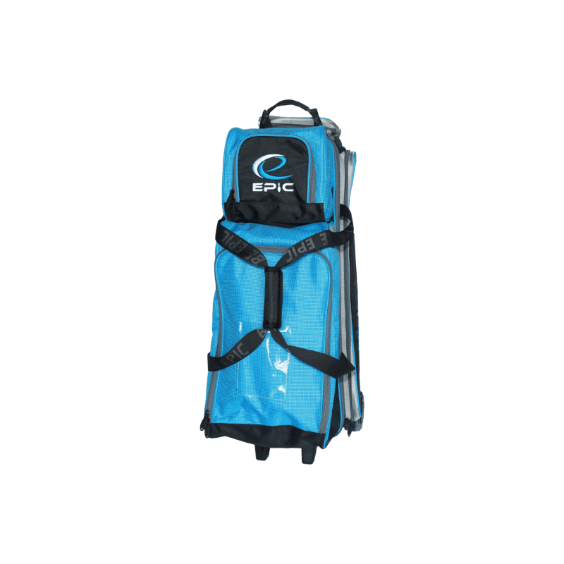 Epic 3 Ball Triple Saga Premium Sky Blue Bowling Bag Epic Bowling Products Be You. Bowl Epic.