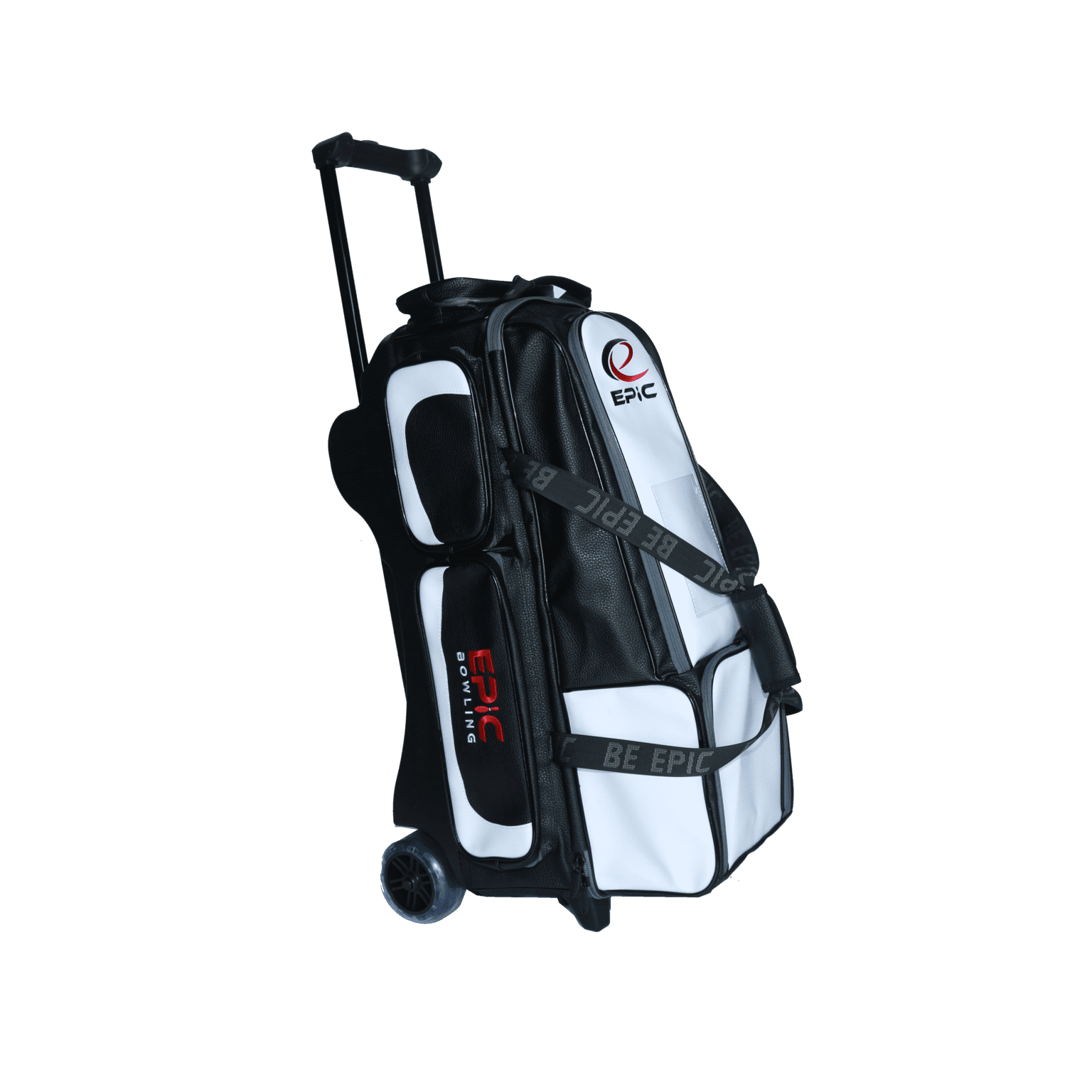 Epic 3 Ball Triple Superior Deluxe White Bowling Bag Epic Bowling