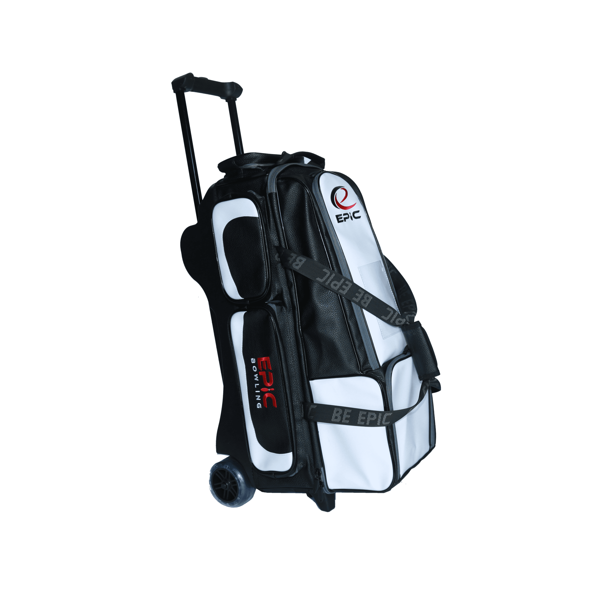 Epic 3 Ball Triple Superior Deluxe White Bowling Bag Epic Bowling