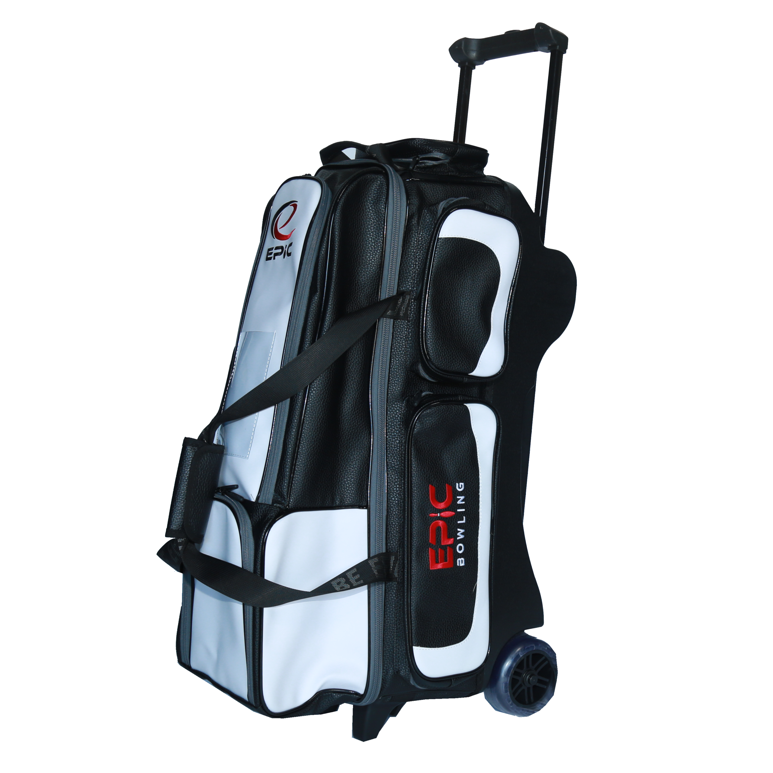 Epic 3 Ball Triple Luminous White Bowling Bag