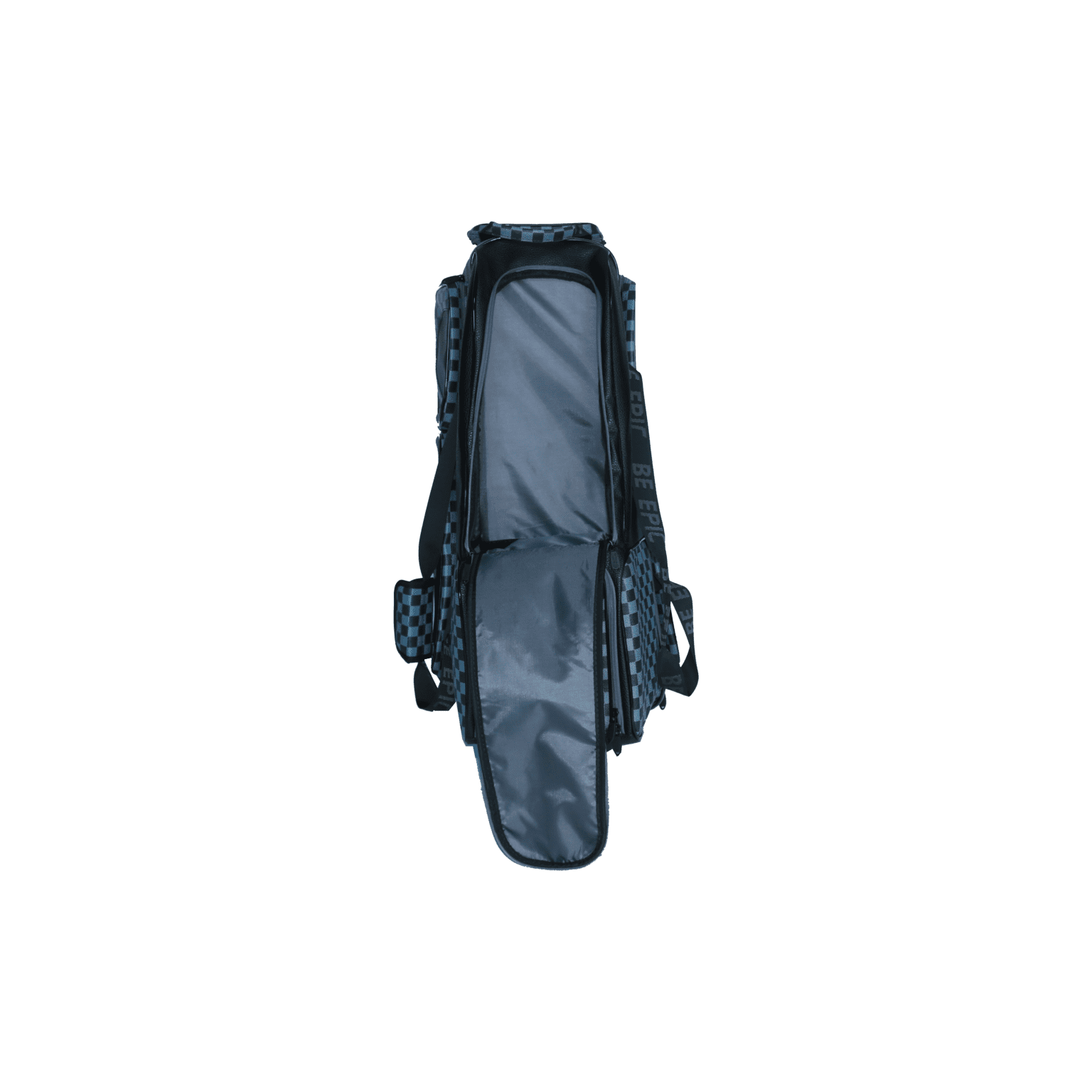 Epic 4 Ball Inline Superior Deluxe Black Slate Plaid Bowling Bag Epic