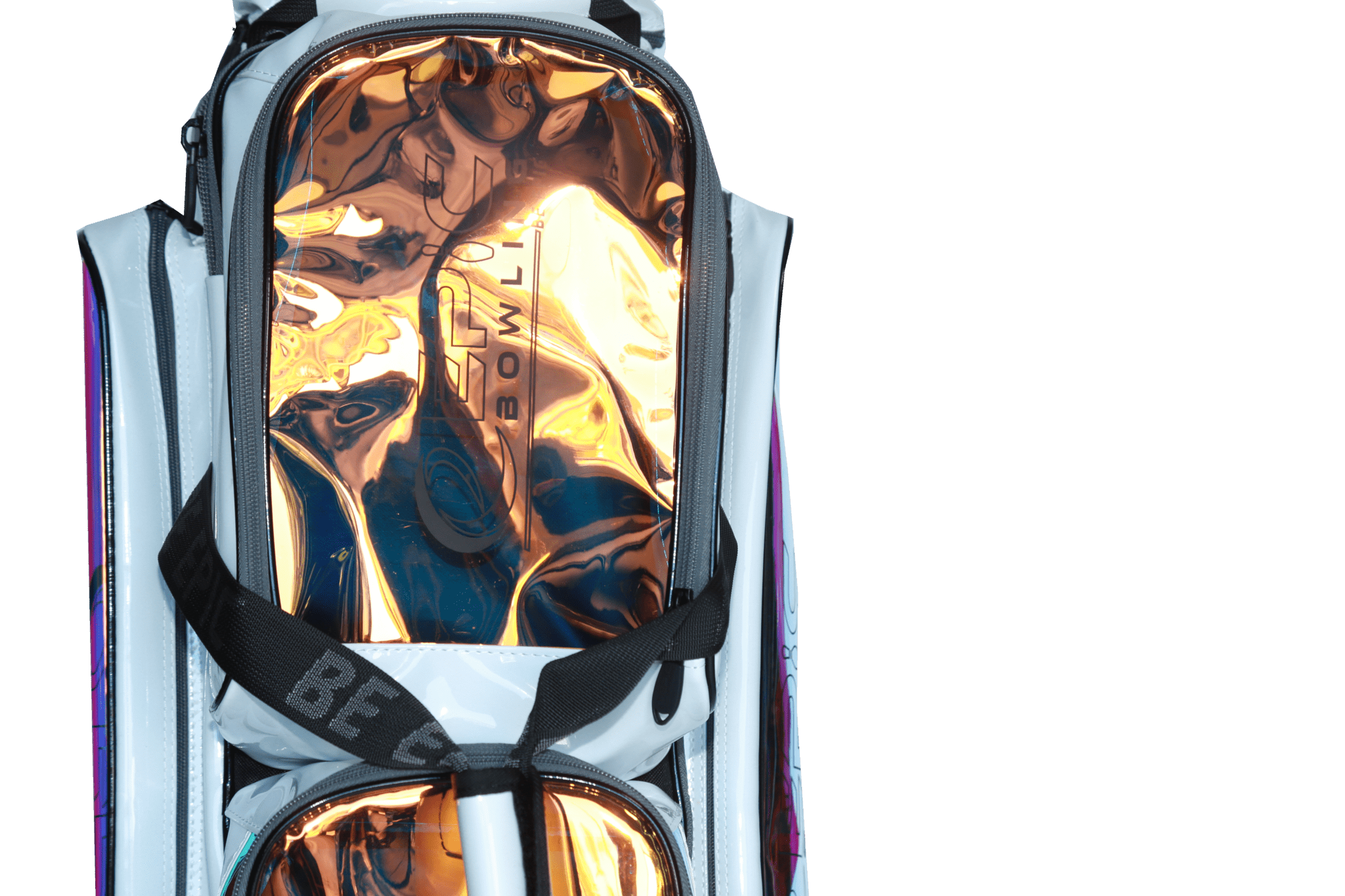 Epic 3 Ball Triple Luminous White Bowling Bag Epic Bowling Products