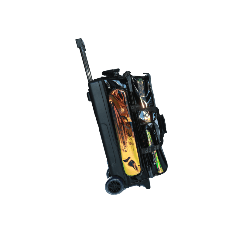 Epic 3 Ball Triple Luminous Black Bowling Bag Epic Bowling Products