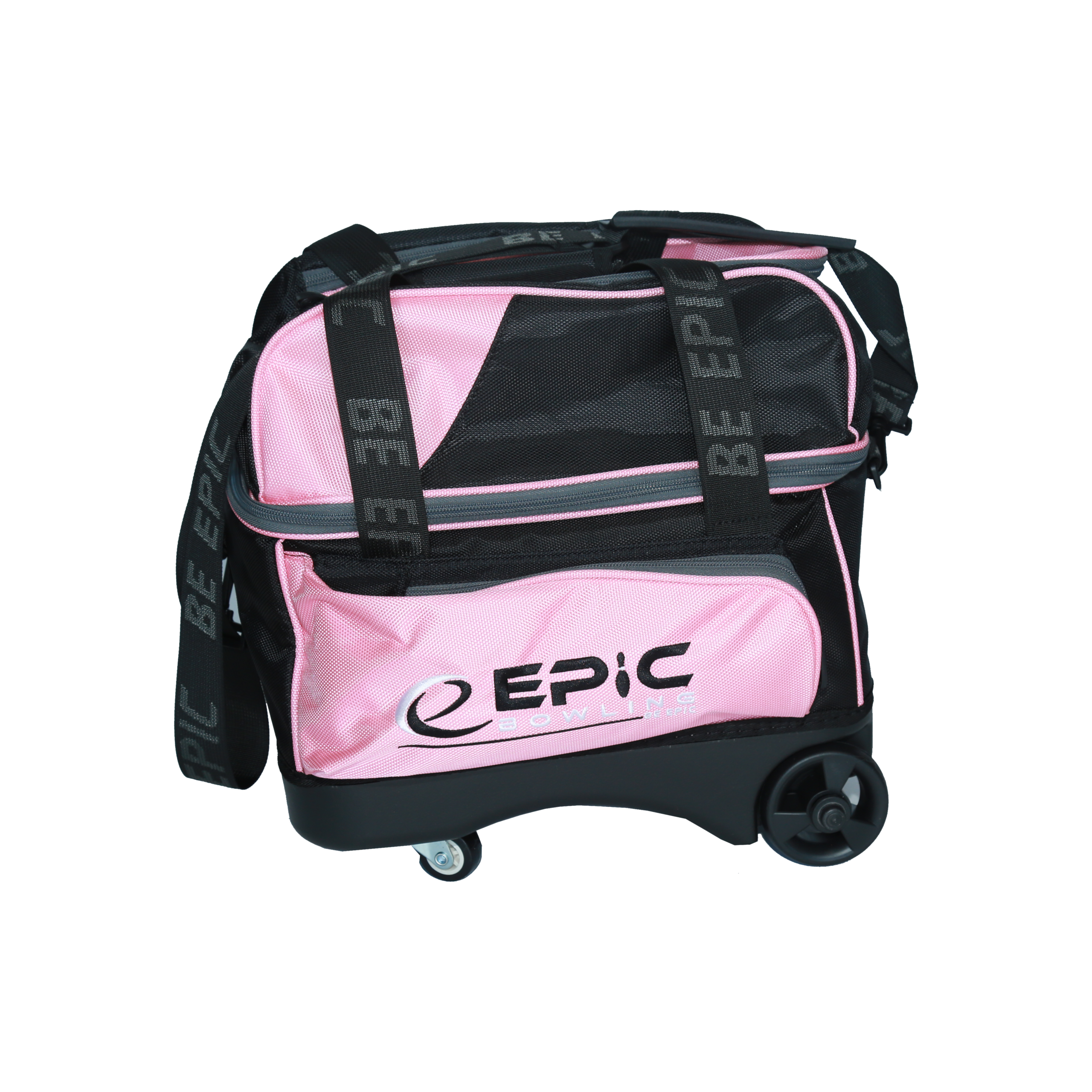 Epic 3 Ball Triple Luminous Hot Pink Holo Bowling Bag | BowlersMart