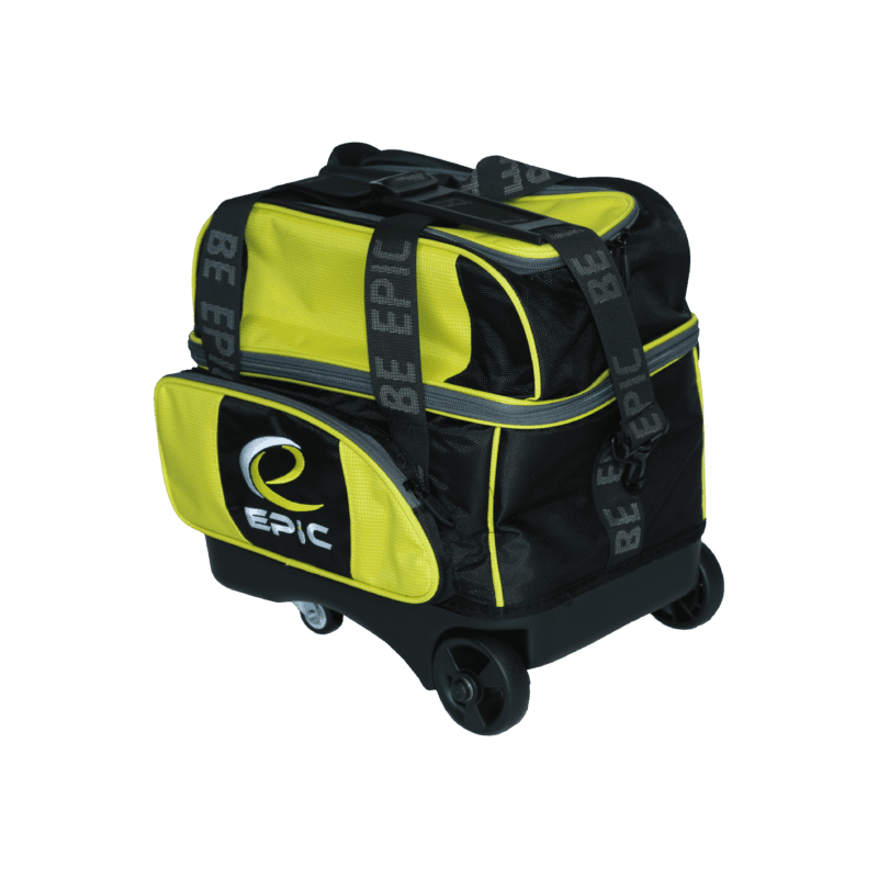 Epic 1 Ball Roller Caboose Yellow Bowling Bag Epic Bowling Products