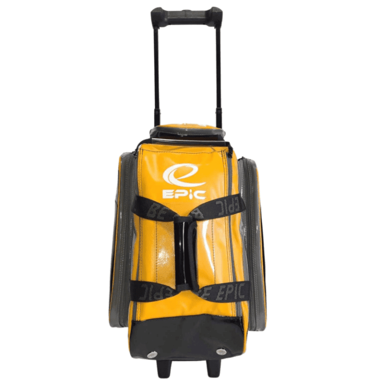 Sac De Bowling Double Roller Bowling Bag With Wheels, Large