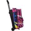 Epic 3 Ball Triple Luminous Hot Pink Holo Bowling Bag