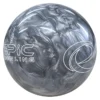 Epic Pin Ball Be Epic bowling ball angled to show the Epic Bowling and e logos